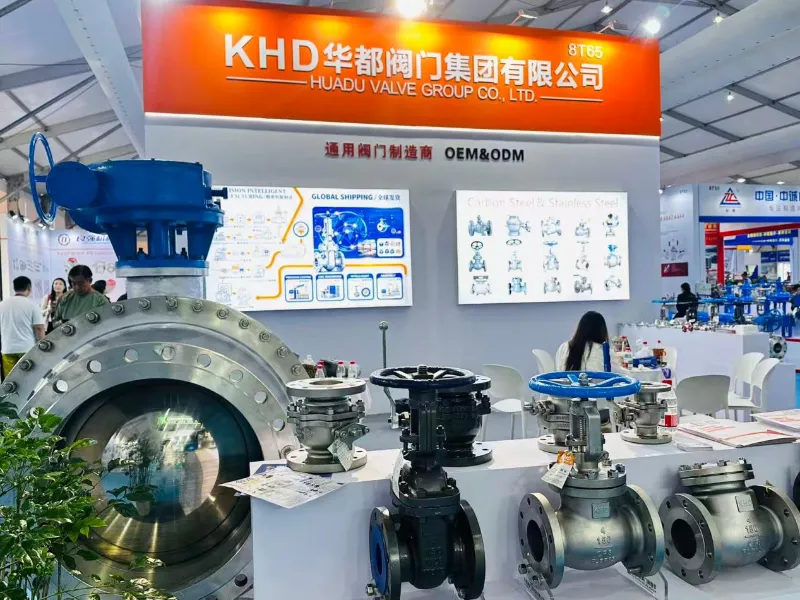 Zhejiang Int'l Valve Industry Chain Fair 2026 приключи успешно — Благодарим ви, че посетихте Huadu Valve Group (KHD) на щанд 8T65
